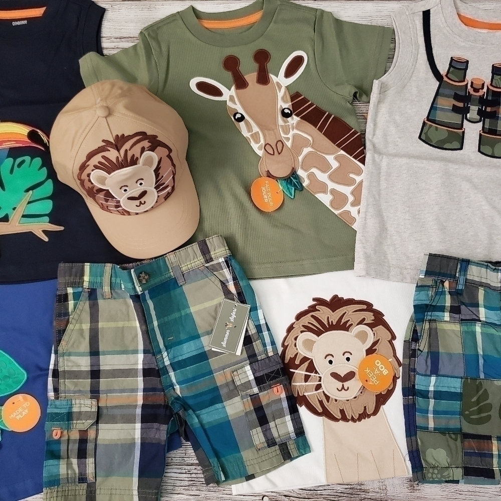 Gymboree Summer Safari Bundle NWT